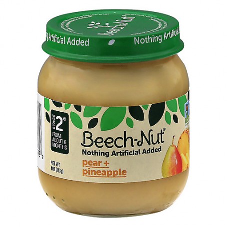 Beech-Nut Classics Stage 2 Pear & Pineapple (4OZ)