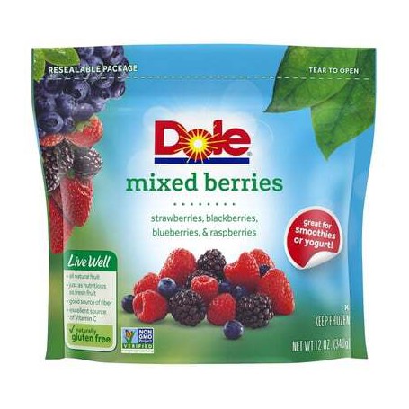 Dole Mixed Berry Whole(12OZ)