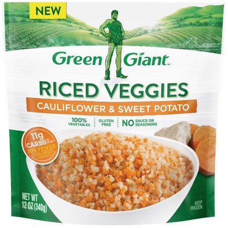 Greeen Giant Riced Cauliflower and Sweet Potatoes(12OZ)