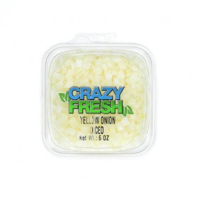Crazy Fresh Diced Yellow Onions(6OZ)