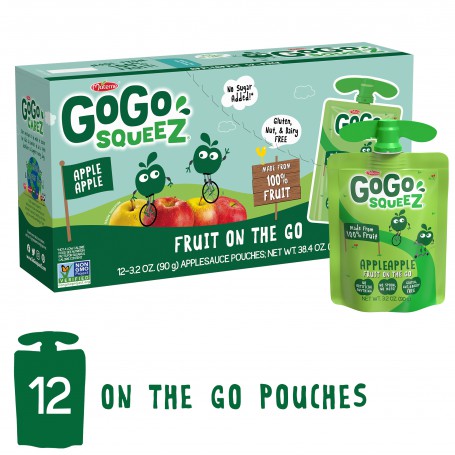 Gogo Squeez Applesauce Pouches 12 pk(12PK)
