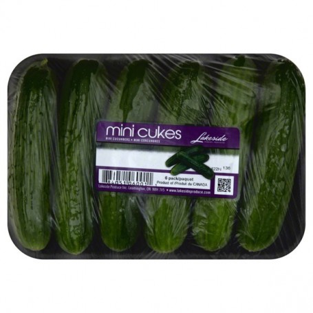 Lakeside mini cucumbers