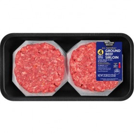 90% Lean Ground Sirloin Patties