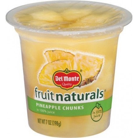 DEL MONTE FRT NAT PINEAPPLE 7 OZ