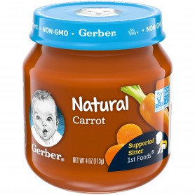 GERBER 1ST FOODS ORG CAR 4OZ (4 OZ)