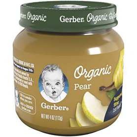 GERBER 1ST FOODS ORG PEAR 4OZ (4 OZ)