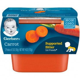 GERBER 1ST CARROTS 2 OZ 2 PK