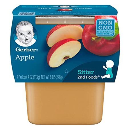 GERBER 2ND FOODS APPLE (4 OZ)