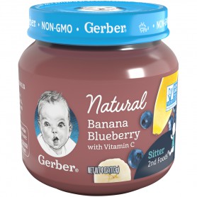 GERBER 2ND FOODS BANANA BLUEBERRY (4 OZ)