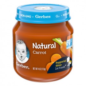 GERBER 2ND FOODS CARROT (4 OZ)