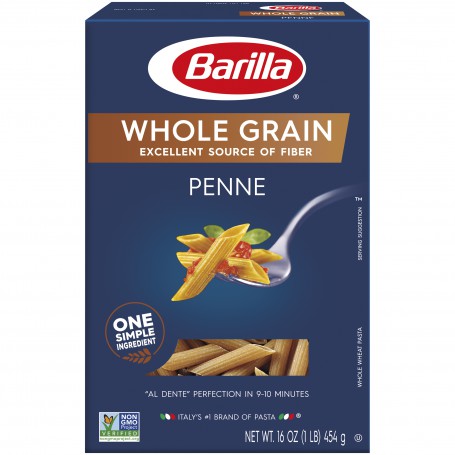 BARILLA WG PENNE PASTA 1 LB (16 OZ)