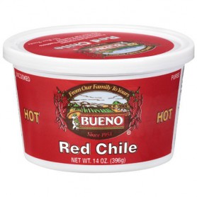 BUENO RED CHILE HOT PUREE 14 OZ