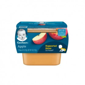 GERBER 1ST APPLE 2OZ 2 PK