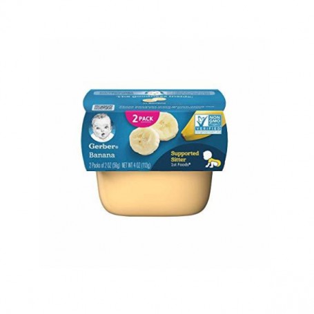 GERBER 1ST FOODS BANANA 2OZ 2PK (4 OZ)