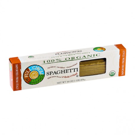 FULL CIRCLE ORGANIC WHOLE WHEAT SPAGHETTI (16 OZ)