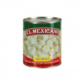 EL MEXICANO WHITE HOMINY 106 OZ