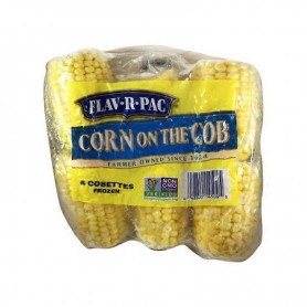 FLAV-R-PAC CORN ON COB FRZ 8CT