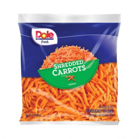 DOLE SHREDDED CARROTS 10 OZ