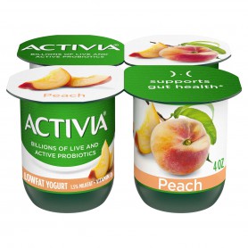 ACTIVIA Peach-4oz.4pk (16 OZ)