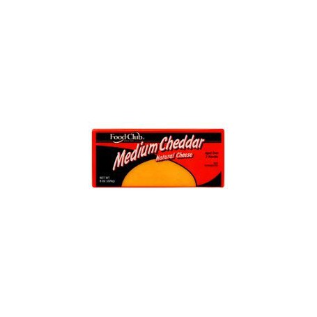 Food Club Cheddar Medium Chunk (16 OZ)