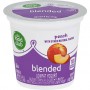 FC BLENDED LF PEACH YOGURT 6 OZ CUP