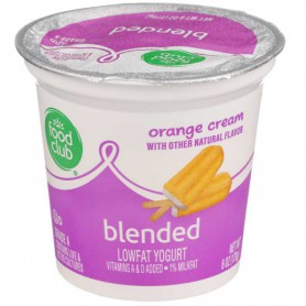 FC ORANGE CREM LF YOGURT 6 OZ CUP