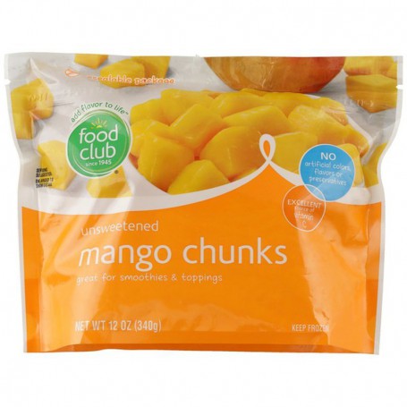 FOOD CLUB UNSWEETENED MANGO CHUNKS