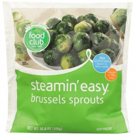 FOOD CLUB STEAMIN EASY BRUSSELS SPROUTS