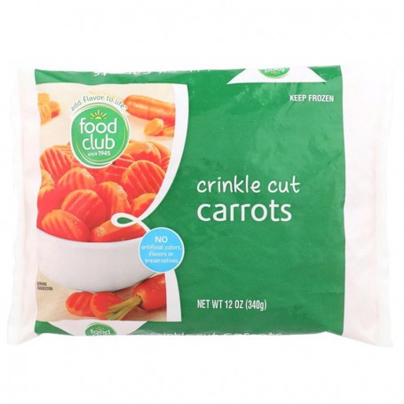 FOOD CLUB CRINKLE CUT CARROTS