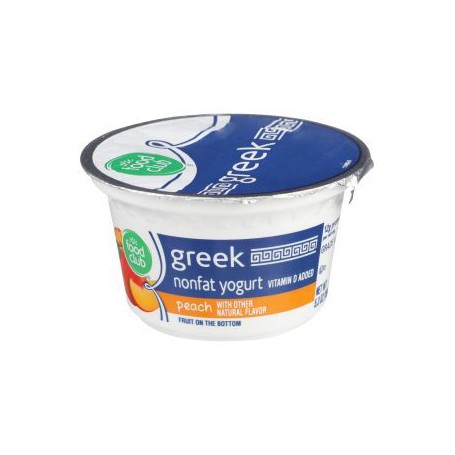 FC GRK NF PEACH YOGURT 5.3 OZ CUP