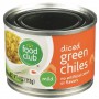 Food Club Diced Chilies Mild