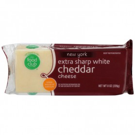 FOOD CLUB CHEDDAR XTRA SHARP BAR 8 OZ