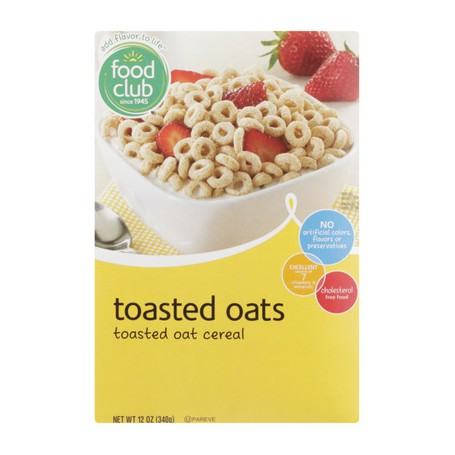 FC TOASTED OATS 12 OZ BOX