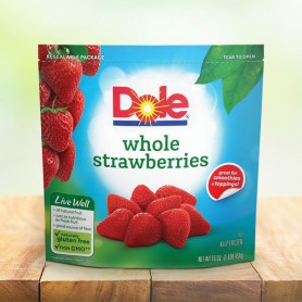 DOLE WHOLE STRAWBERRIES FRZ