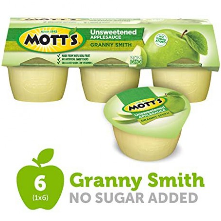 MOTTS GRNY SM APL SAUCE NSA 6 PK