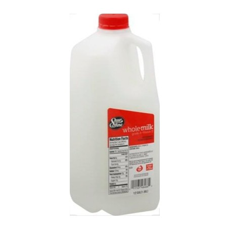 SHURSAVING WHOLE MILK (0.50 GAL)