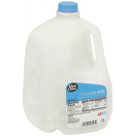 SHURFINE 1 % MILK (0.50 GAL)