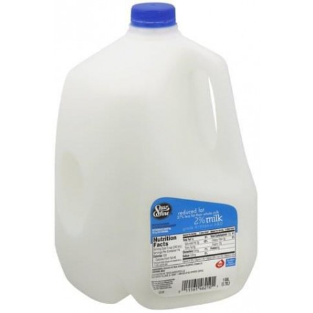 SHURFINE 2 % MILK (0.50 GAL)