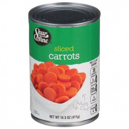 SHURFINE CARROTS SL 14.5 OZ