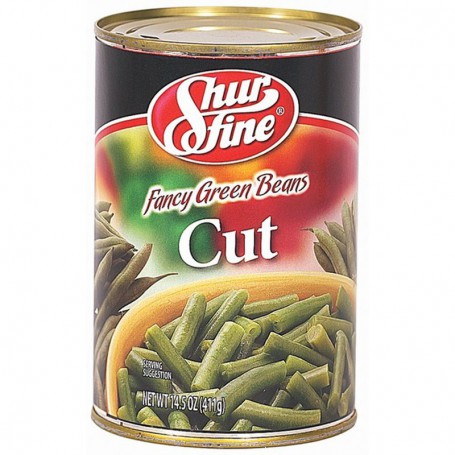 SHURSAVING SHT CT GR BEANS 14.5 OZ