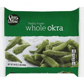 SHURFINE WHOLE BABY OKRA 16 OZ