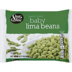 SHURFINE BABY LIMA BEANS 16 OZ