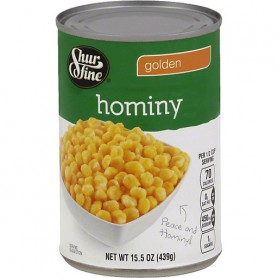 SHURFINE HOMINY GOLDEN 15 OZ