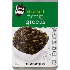 SHURFINE FCY SEL TURNIP GRNS 14 OZ