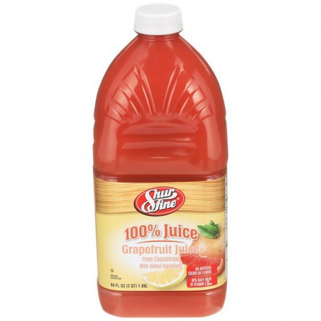 SHURFINE GRAPEFRUIT 64 OZ
