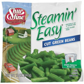 SHURFINE STEAM-ITS CT GR BEANS 12 OZ