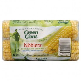 GREEN GIANT CORN ON COB 6 EA