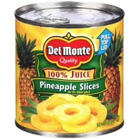 DEL MONTE SL PINEAPPLE/JC 15.25OZ