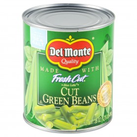 DEL MONTE CUT GREEN BEANS 28OZ