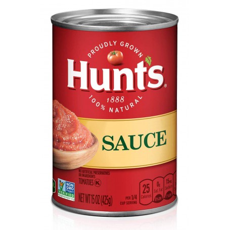 HUNTS TOMATO SAUCE 15 OZ
